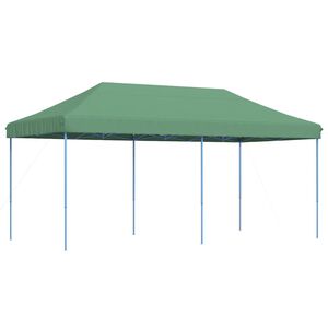 vidaXL Cort de petrecere pliabil Pop-Up, 580x292x315 cm, verde