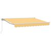 vidaXL Copertină retractabilă manuală Nisipiu 4 &times; 3 m
