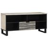 vidaXL Unități TV 100 x 33 x 46 cm Alb Lemn prelucrat