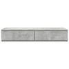 vidaXL Sertare pentru pat cu sertar Gri din beton 80 x 36,5 x 16,5 cm