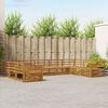 vidaXL Seturi de canapele 9 pcs natural Lemn Solid de Acacia
