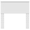 vidaXL Tăblie cap cu headboard Alb 75 cm Lemn compozit