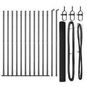 vidaXL St&acirc;lp de gard. Gri