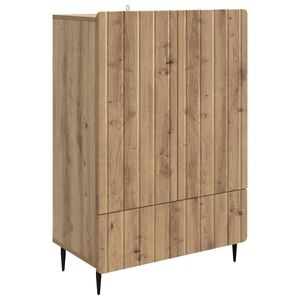 vidaXL Bufet Stejar Artizanal 66 x 34,5 x 97 cm Lemn prelucrat