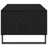 vidaXL Masă de cafea Stejar Negru 90 x 50 x 36.5 cm Lemn compozit
