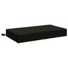 vidaXL Pernă de spate SOEST 100% Polyester Negru 70 x 40 x 10 cm