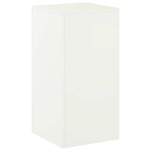 vidaXL Suport pentru plante Alb 40 x 40 x 80 cm Oțel