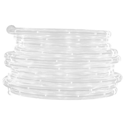 vidaXL Cablu luminos cu 240 LED-uri, alb rece, 10 m, PVC