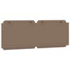 vidaXL Pernă pentru tăblie pat, Zadar, cappuccino, 120 cm, piele artificială