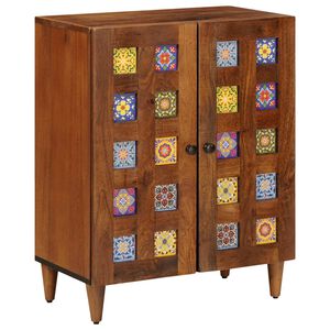 vidaXL Bufet castan 60 x 33 x 75 cm Lemn de mango solid