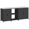 vidaXL Set de depozitare pentru bucătărie HATTEM 3 buc. Negru
