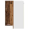 vidaXL Dulap suspendat Lemn vechi și Alb 57 x 57 x 80 cm Lemn compozit