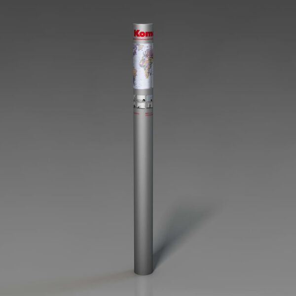 Komar Fototapet mural World Map, 254x184 cm, 4-050