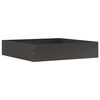 vidaXL Margine pentru gazon 60 x 60 x 13 cm Oțel Negru