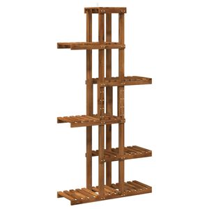vidaXL Suport pentru plante natural 68 x 23,5 x 140 cm