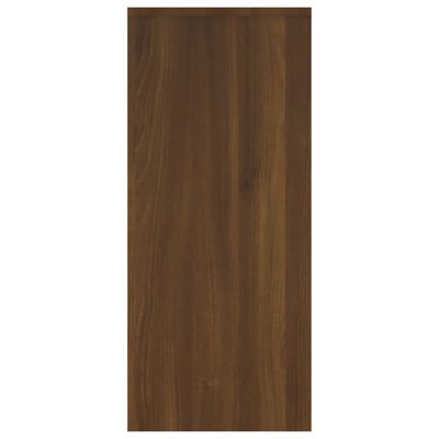 vidaXL Servantă, stejar maro, 102x33x75 cm, lemn prelucrat