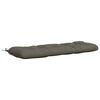 vidaXL Perna pentru bancă VIANEN 100% Polyester Gri 100 x 40 x 12 cm