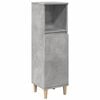 vidaXL Dulap de baie, gri beton, 30x30x100 cm, lemn prelucrat