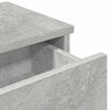 vidaXL Raft de perete cu sertare Gri beton 80x31x17 cm Lemn prelucrat