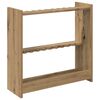 vidaXL Suport pentru tacuri de biliard Lemn prelucrat 60 x 20 x 57 cm