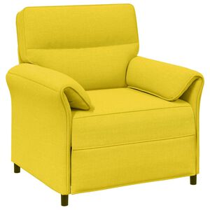vidaXL Canapea 100% poliester, cadru din metal, MDF, placaj