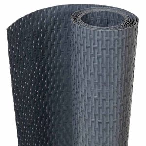 vidaXL Paravan pentru balcon, antracit, 300x80 cm, poliratan