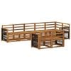 vidaXL Set de canapele de exterior 7 buc.