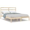 vidaXL Cadru de pat mic dublu, 120x190 cm, lemn masiv