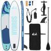 vidaXL Placă de Paddle Inflabilă HYDROS 305 x 76 x 15 cm Turcoaz
