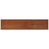 vidaXL Prag de fereastră Lemn brun 140 x 30 x 4,5 cm PVC