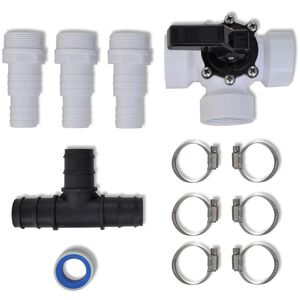 vidaXL Set de deviere pentru &icirc;ncălzitorul solar de piscină
