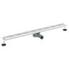 vidaXL Scurgere pentru duș cu design pe linie și sifon de 360&deg; 100 cm