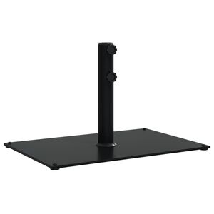 vidaXL Suport umbrelă pentru st&acirc;lpi &Oslash;32/38/48 mm, 15 kg, dreptunghi