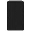 vidaXL Bufet Stejar Negru 135 x 41 x 75 cm Lemn compozit