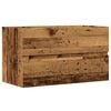 vidaXL Dulap suspendat de baie lemn vechi 80x38,5x45 cm lemn prelucrat
