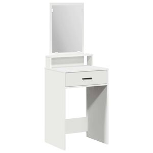 vidaXL Masă de Machiaj Alb 50 x 41 x 140 cm Lemn prelucrat