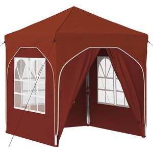 vidaXL Cort de Petrecere Pop-up 192 x 192 x 245 cm Terracota