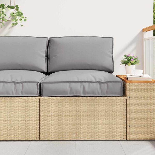 vidaXL Set de perne pentru palet 2 pcs Gri Material Oxford