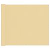 vidaXL Ecran de balcon Nisipiu 100 x 300 cm Material Oxford