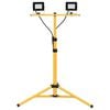 vidaXL Proiector cu LED și trepied, 2x20 W, alb rece