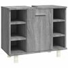 vidaXL Dulap de baie, gri sonoma, 60x32x53,5 cm, lemn compozit