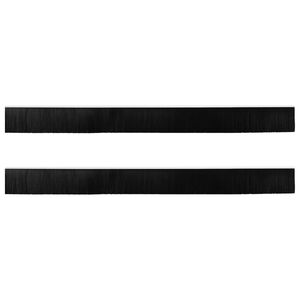 vidaXL Dopuri pentru uși autoadezive 2 pcs Alb 100 cm