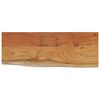 vidaXL Raft perete 80x30x2,5 cm dreptunghiular lemn acacia margine vie