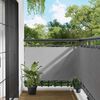 vidaXL Ecran de balcon Gri deschis 100 x 400 cm Material Oxford