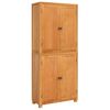 vidaXL Set de Mobilier pentru Depozitare cu raft cu ușă 2 buc. natural