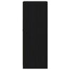 vidaXL Bufet LED Negru 41 x 37 x 100 cm Lemn compozit