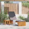 vidaXL Șezlong Ulei Natural 200 x 55 x 94 cm Lemn masiv de acacia