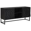 vidaXL Cabinet TV Negru 105 x 30 x 54 cm