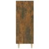 vidaXL Servantă, stejar fumuriu, 69,5x32,5x90 cm, lemn prelucrat