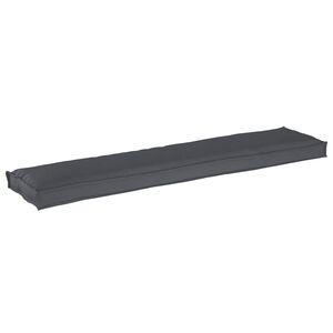 vidaXL Perna pentru palet Material Oxford Antracit 180 x 40 x 8 cm